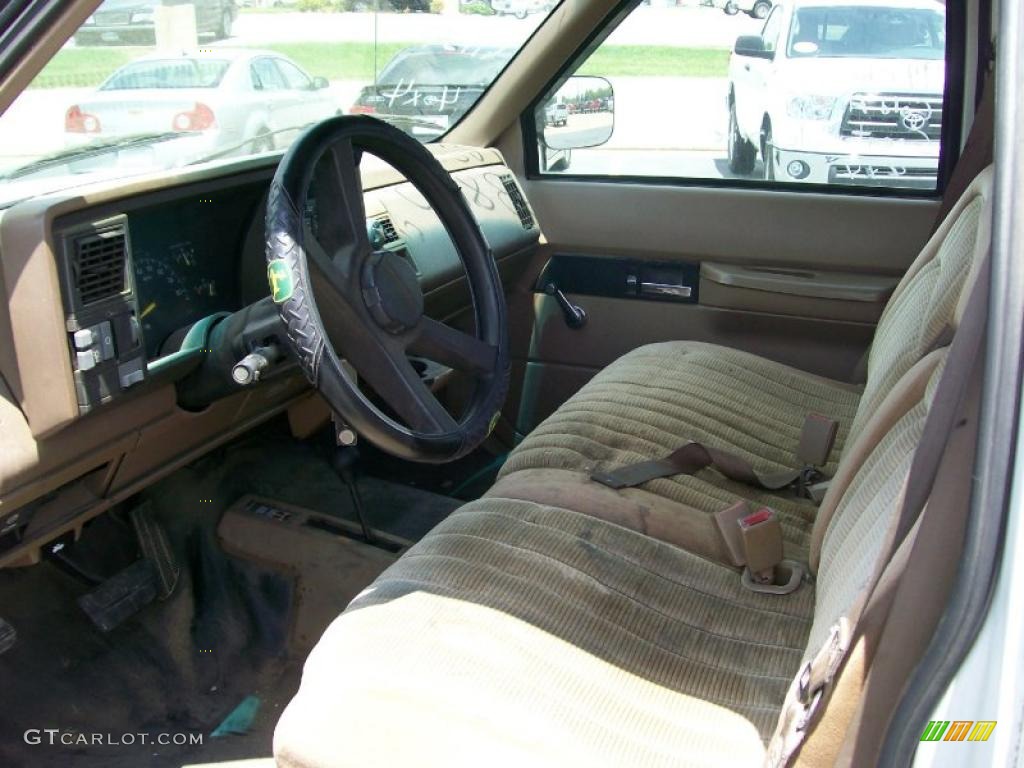 1994 C/K K1500 Z71 Regular Cab 4x4 - White / Beige photo #6