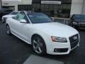 Ibis White - A5 2.0T quattro Convertible Photo No. 4