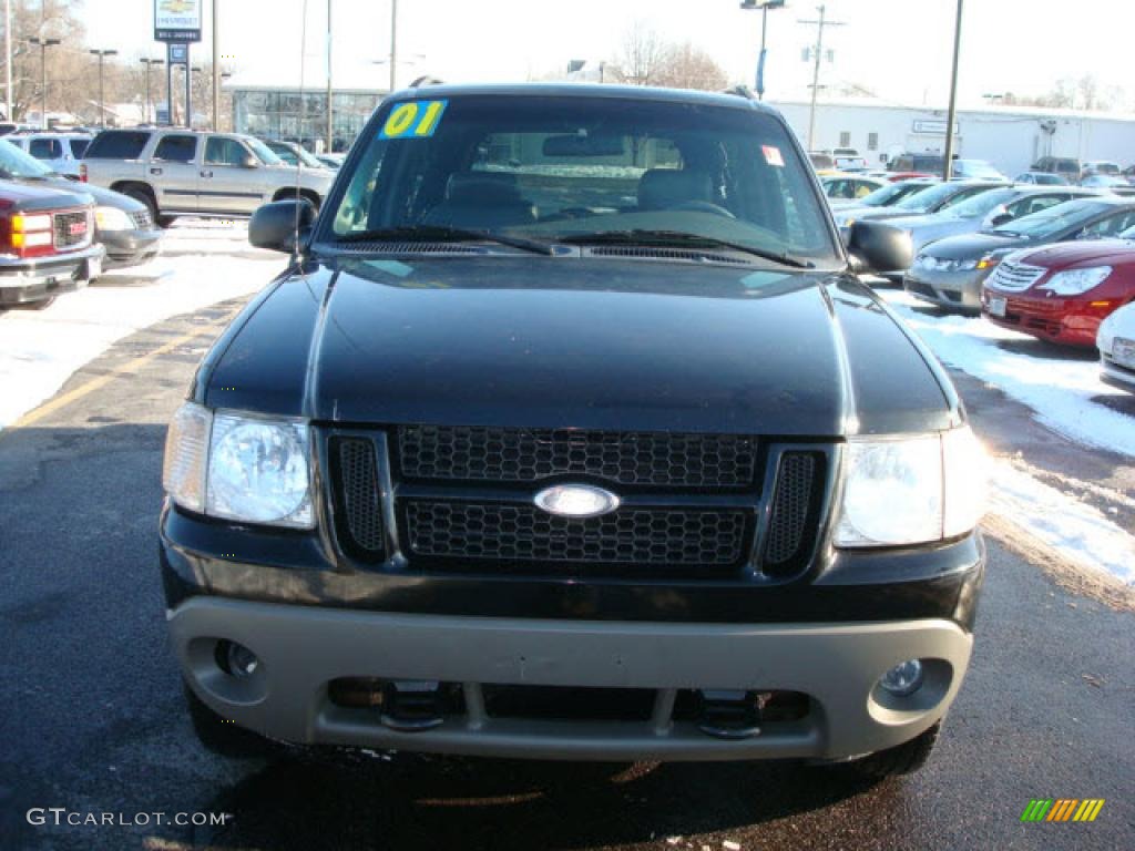 2001 Explorer Sport 4x4 - Black / Dark Graphite photo #3