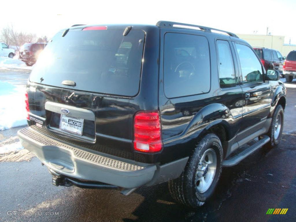 2001 Explorer Sport 4x4 - Black / Dark Graphite photo #5