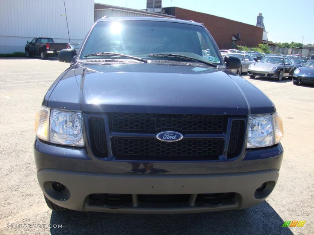 2001 Explorer Sport 4x4 - Deep Wedgewood Blue Metallic / Dark Graphite photo #3