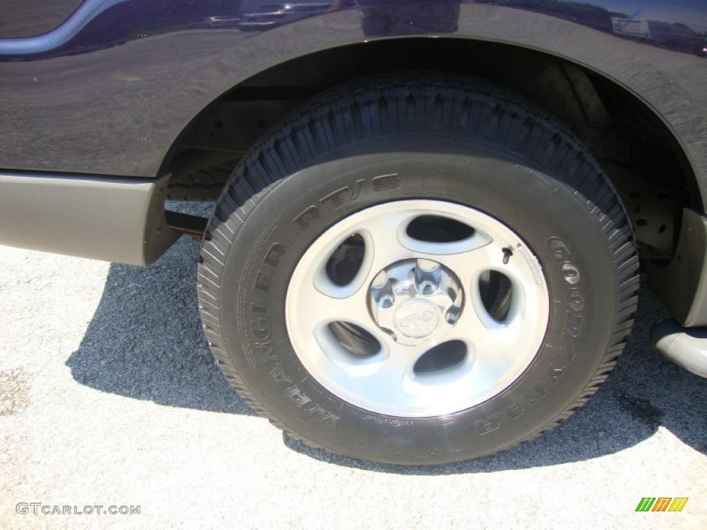 2001 Explorer Sport 4x4 - Deep Wedgewood Blue Metallic / Dark Graphite photo #26