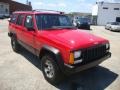 1996 Flame Red Jeep Cherokee Sport 4WD  photo #4