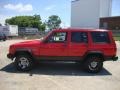 1996 Flame Red Jeep Cherokee Sport 4WD  photo #11