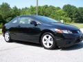 2006 Nighthawk Black Pearl Honda Civic EX Coupe  photo #1