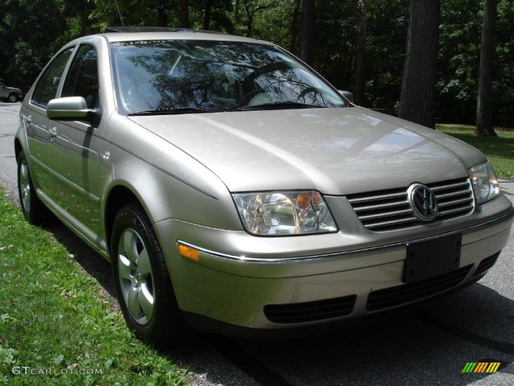 2004 Jetta GLS TDI Sedan - Wheat Beige Metallic / Black photo #2