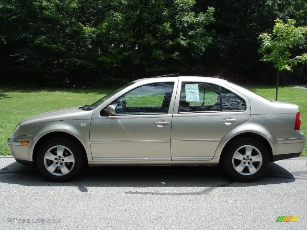 2004 Jetta GLS TDI Sedan - Wheat Beige Metallic / Black photo #4