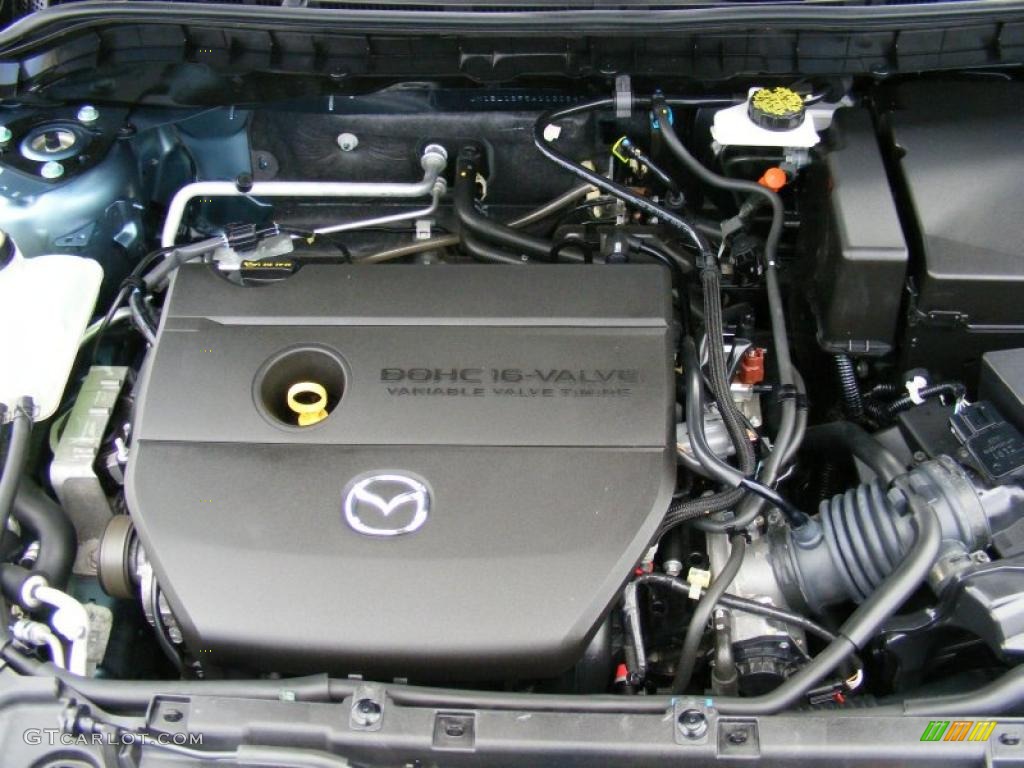 2010 MAZDA3 i Touring 4 Door - Gunmetal Blue Mica / Black photo #29