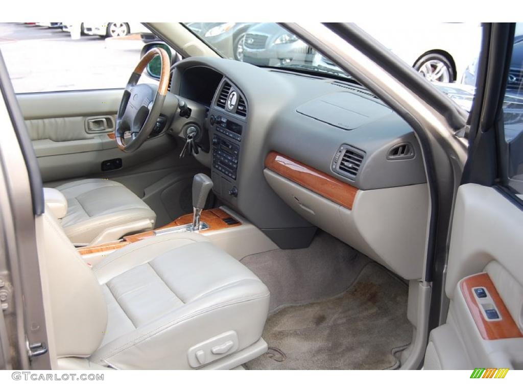 2001 QX4  - Bronze Metallic / Stone Beige photo #12