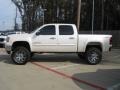 2010 White Diamond Tricoat GMC Sierra 1500 SLT Crew Cab 4x4  photo #4