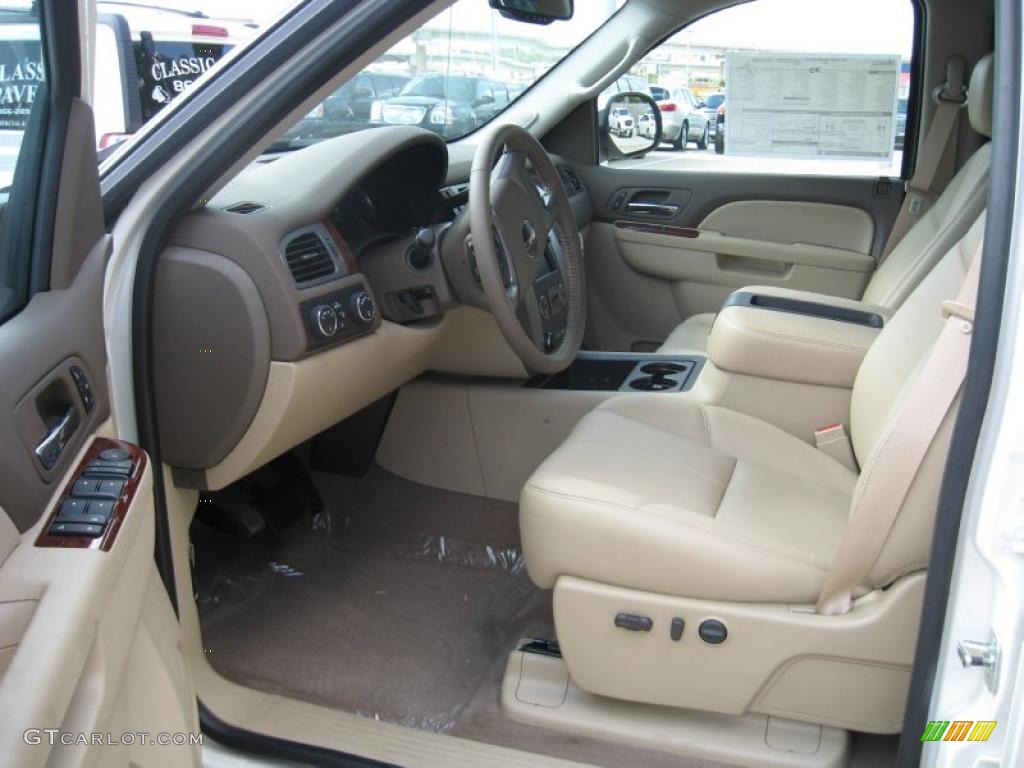 2010 Sierra 1500 SLT Crew Cab 4x4 - White Diamond Tricoat / Very Dark Cashmere/Light Cashmere photo #6