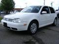 Candy White 2001 Volkswagen Golf GL 2 Door