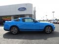 2011 Grabber Blue Ford Mustang V6 Premium Coupe  photo #2