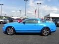 2011 Grabber Blue Ford Mustang V6 Premium Coupe  photo #5