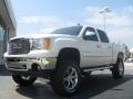 White Diamond Tricoat - Sierra 1500 SLT Crew Cab 4x4 Photo No. 3