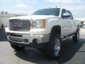 2010 White Diamond Tricoat GMC Sierra 1500 SLT Crew Cab 4x4  photo #4