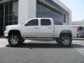 2010 White Diamond Tricoat GMC Sierra 1500 SLT Crew Cab 4x4  photo #7