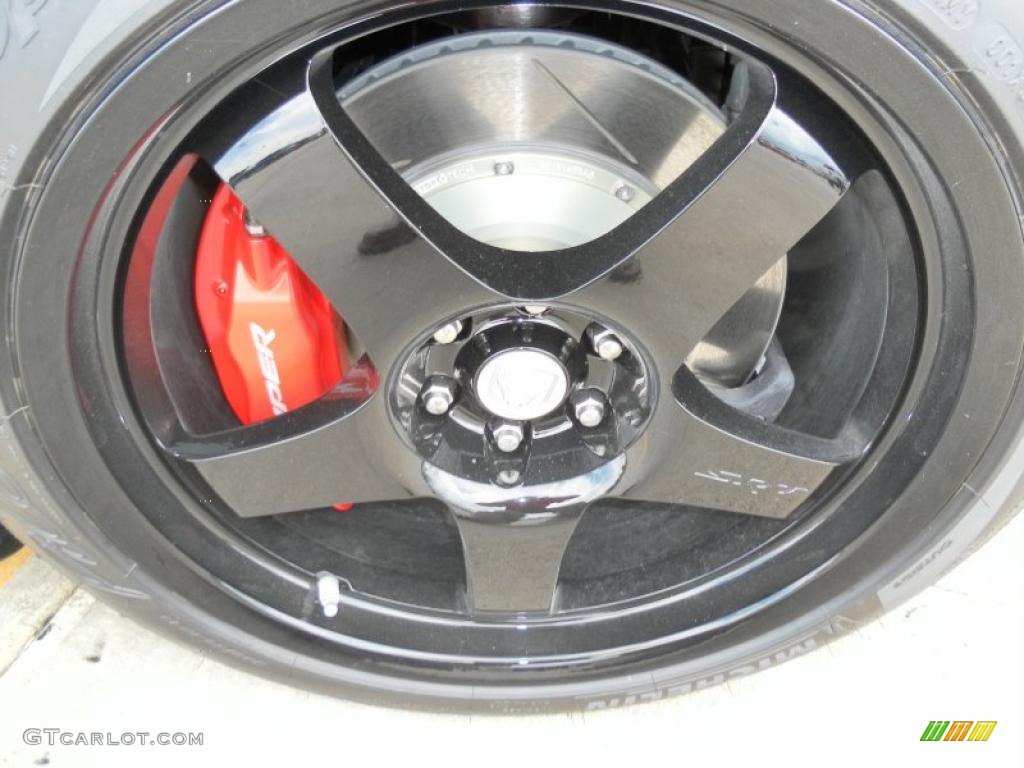 2010 Viper SRT10 ACR Coupe - Toxic Orange Pearl / Black photo #15