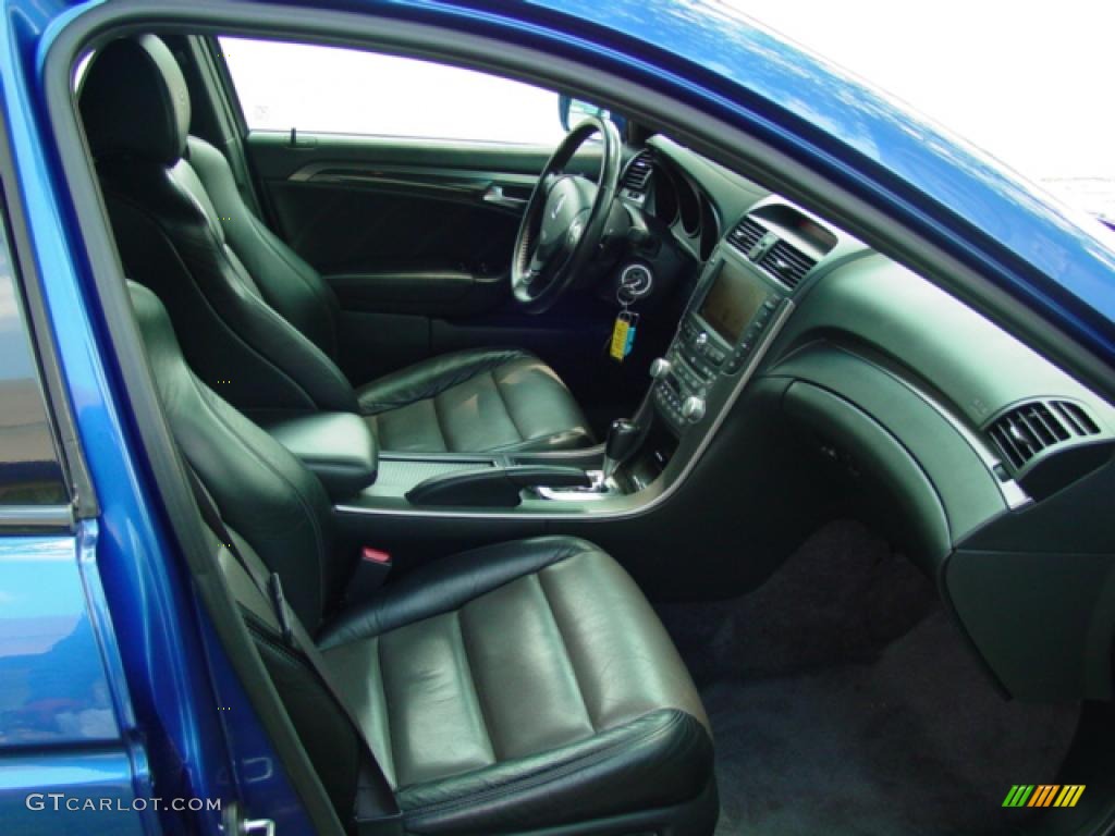 2007 TL 3.5 Type-S - Kinetic Blue Pearl / Ebony/Silver photo #11