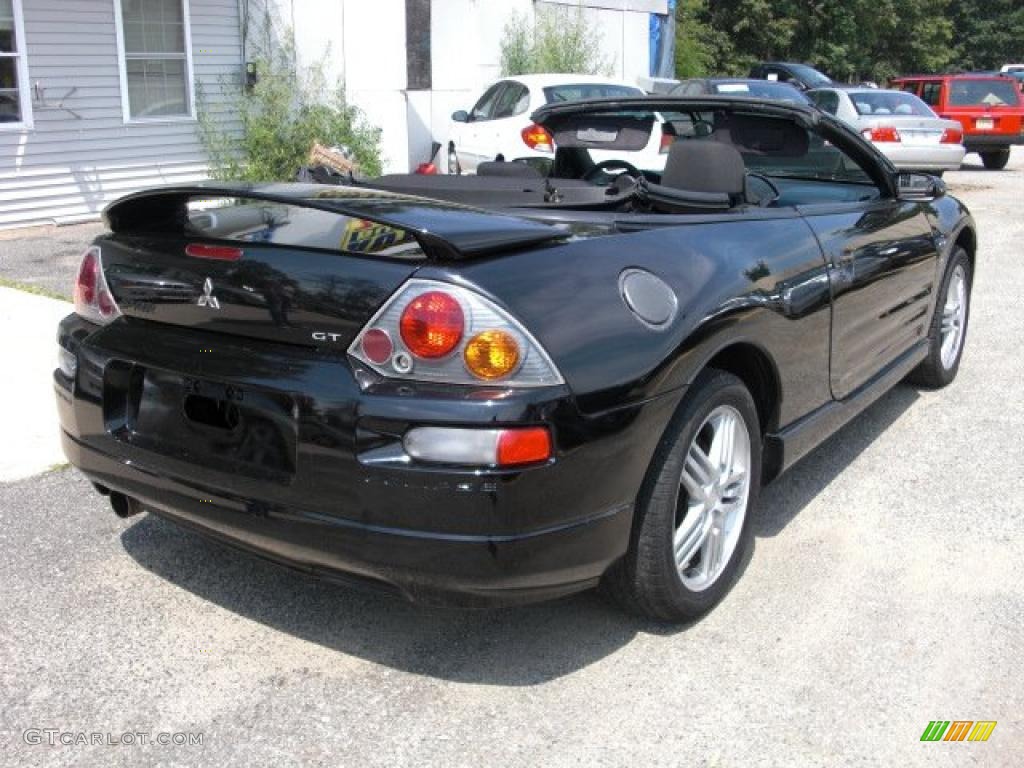 2003 Eclipse Spyder GT - Kalapana Black / Midnight photo #7