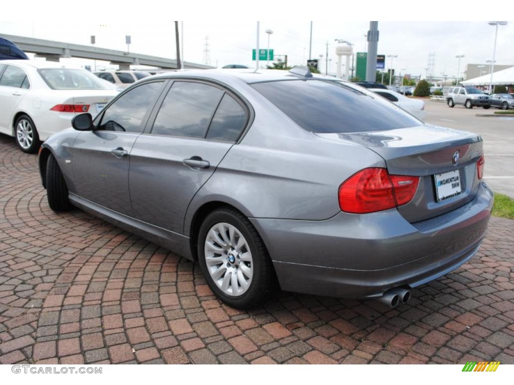 2009 3 Series 328i Sedan - Space Grey Metallic / Black photo #3