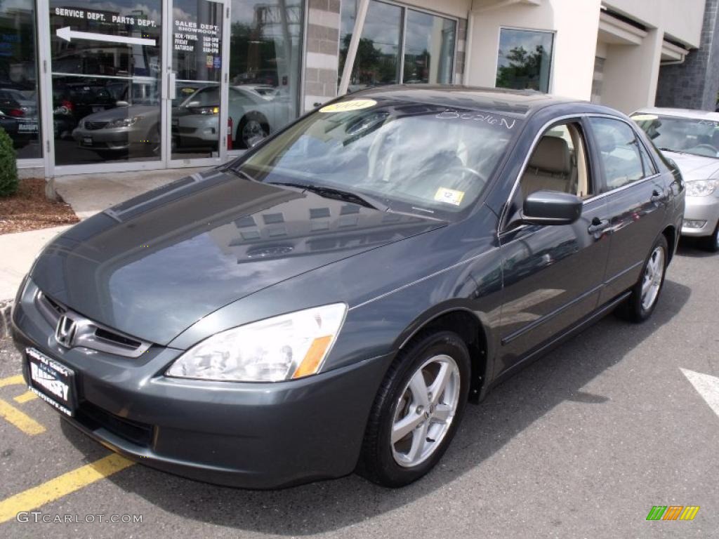 2004 Accord EX-L Sedan - Graphite Pearl / Ivory photo #1