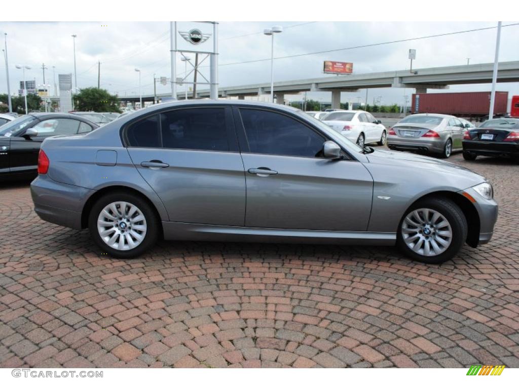 2009 3 Series 328i Sedan - Space Grey Metallic / Black photo #6