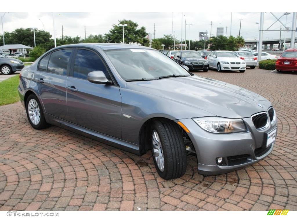2009 3 Series 328i Sedan - Space Grey Metallic / Black photo #7