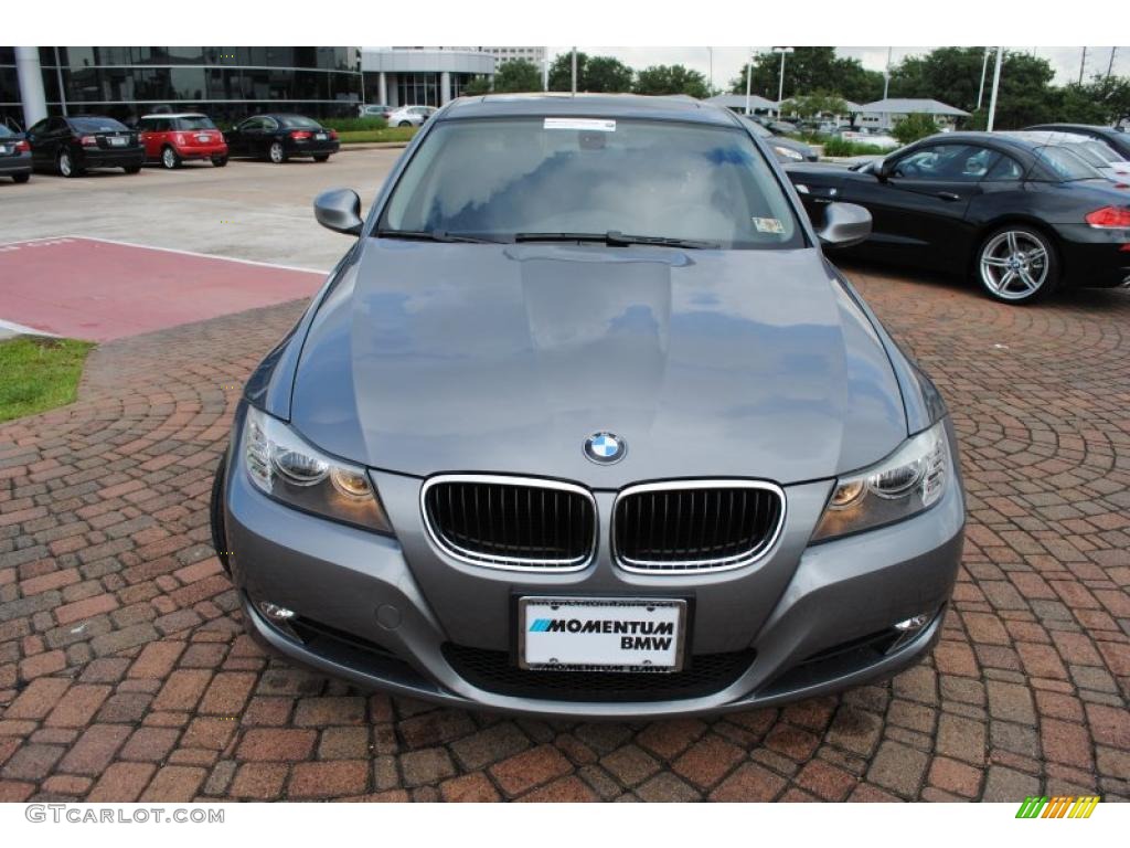 2009 3 Series 328i Sedan - Space Grey Metallic / Black photo #8