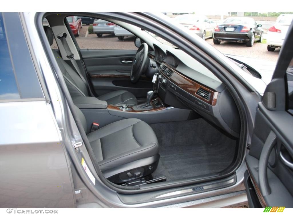 2009 3 Series 328i Sedan - Space Grey Metallic / Black photo #9