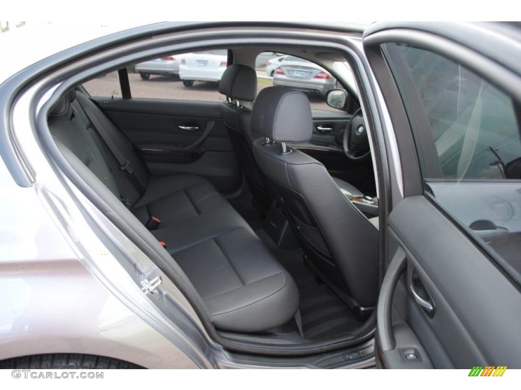 2009 3 Series 328i Sedan - Space Grey Metallic / Black photo #10