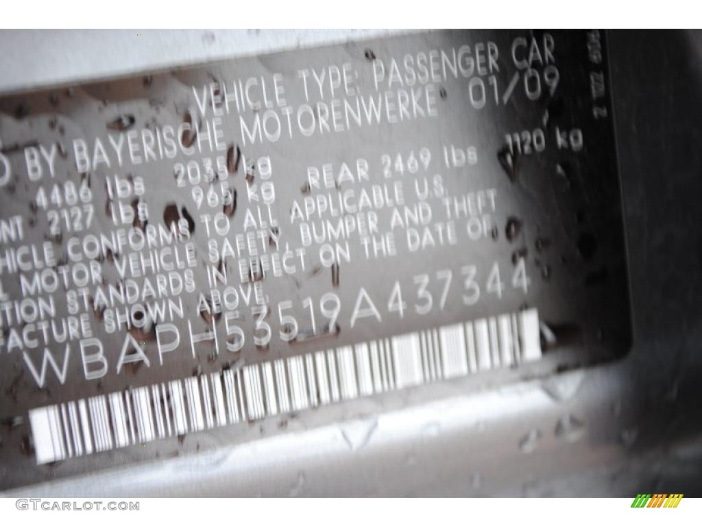 2009 3 Series 328i Sedan - Space Grey Metallic / Black photo #14