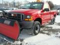 Red - F250 Super Duty XL Regular Cab 4x4 Photo No. 2
