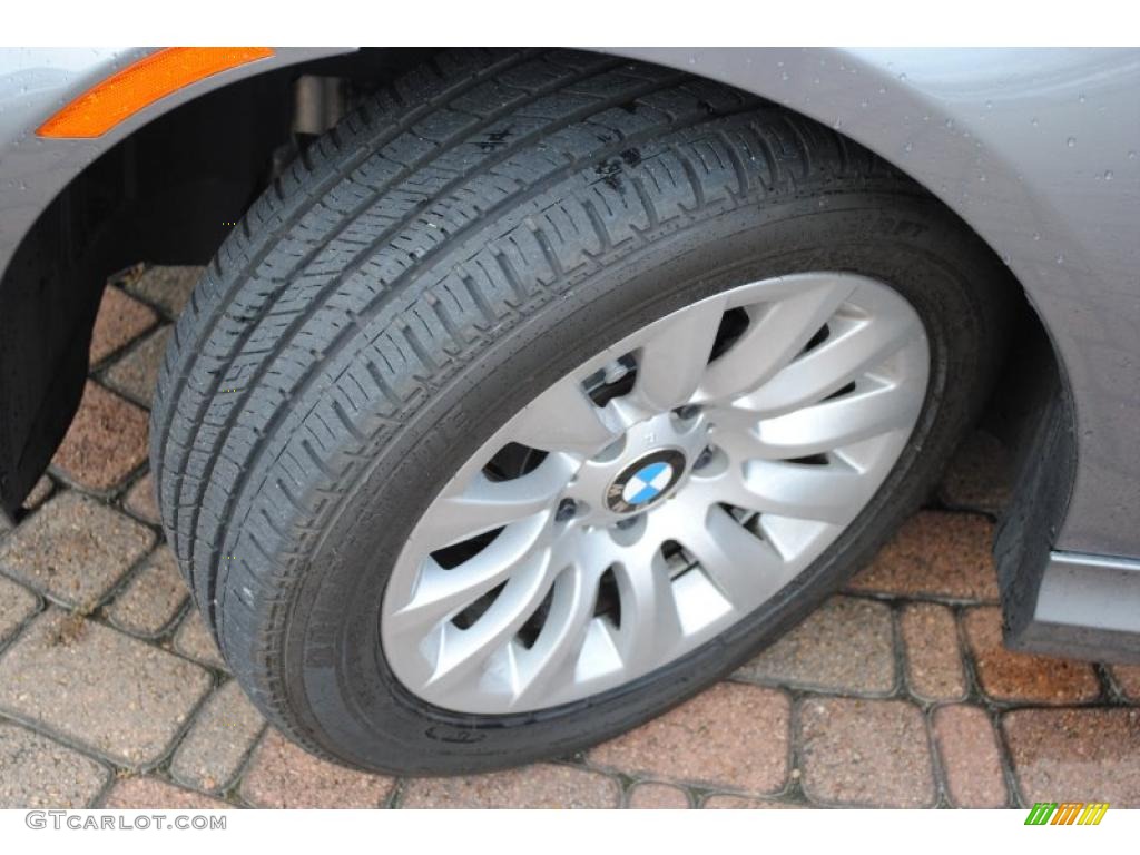 2009 3 Series 328i Sedan - Space Grey Metallic / Black photo #18