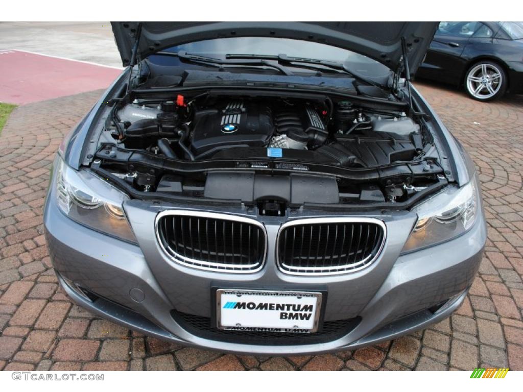 2009 3 Series 328i Sedan - Space Grey Metallic / Black photo #19