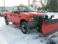Red - F250 Super Duty XL Regular Cab 4x4 Photo No. 4