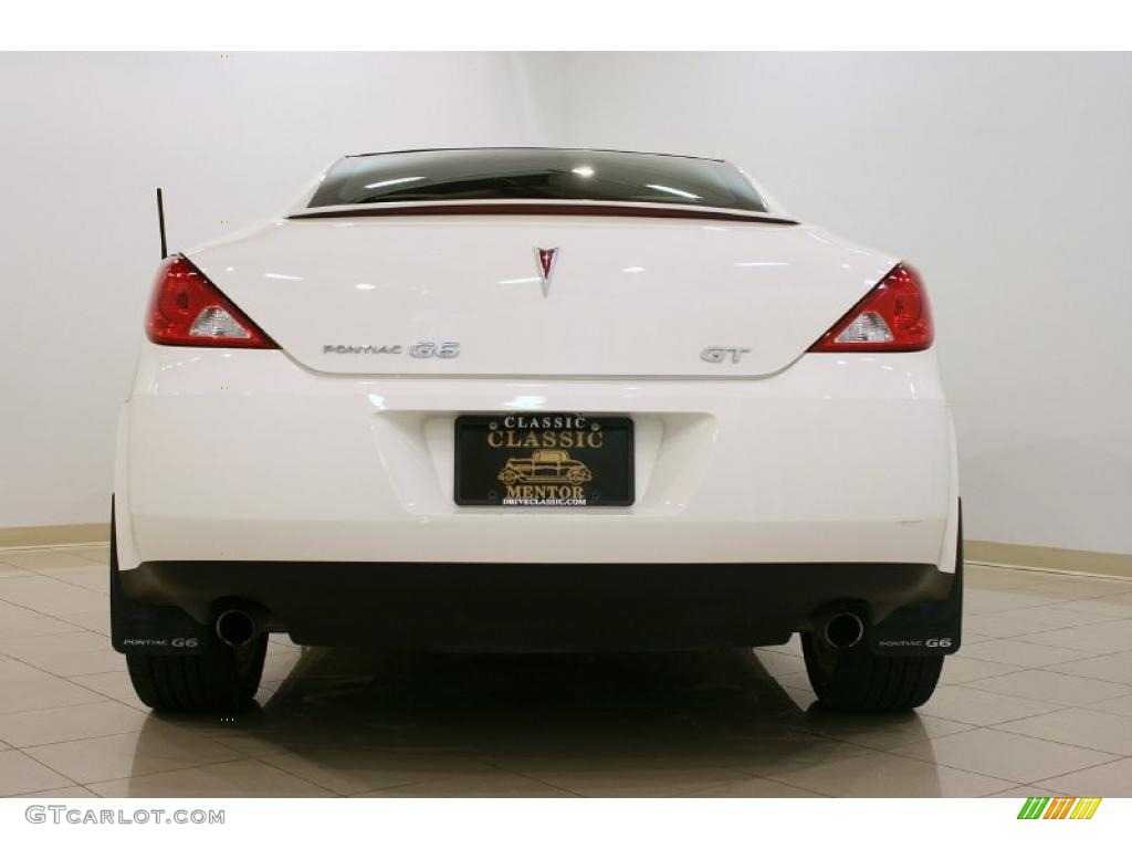 2007 G6 GT Convertible - Ivory White / Light Taupe photo #9