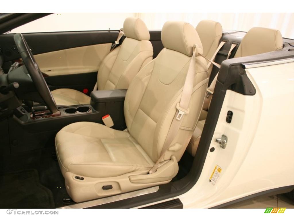 2007 G6 GT Convertible - Ivory White / Light Taupe photo #13
