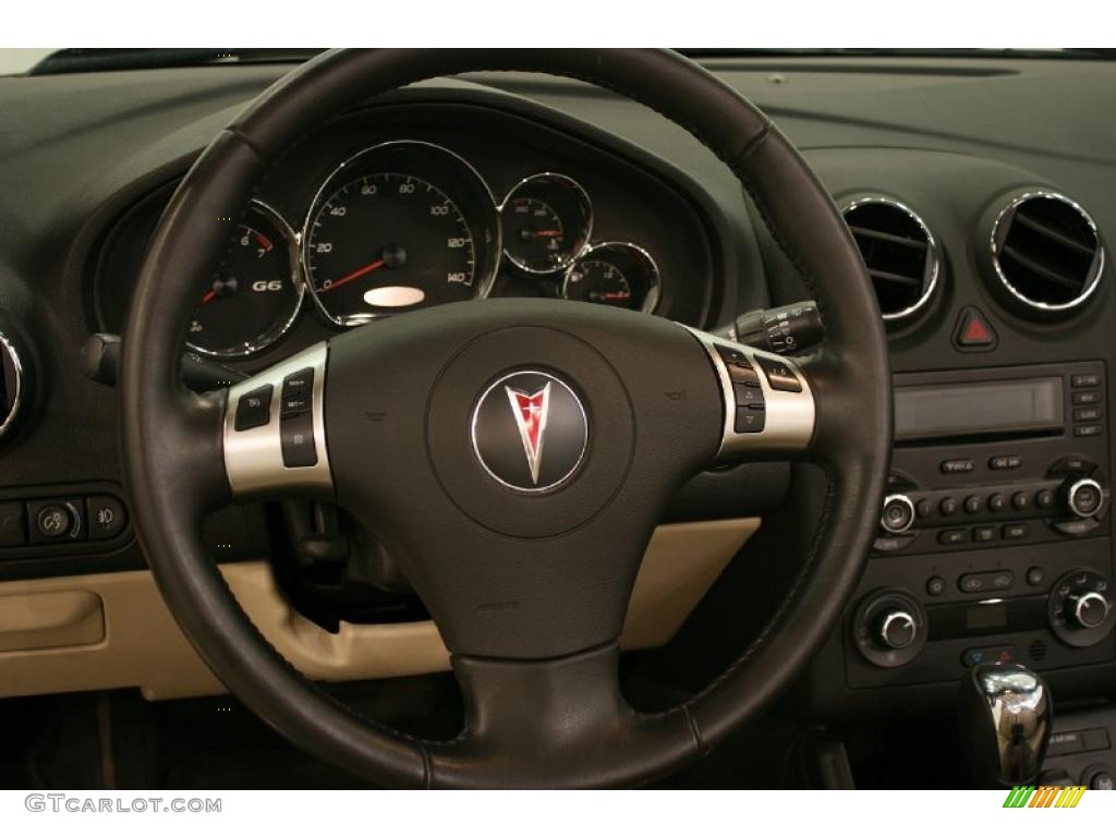 2007 G6 GT Convertible - Ivory White / Light Taupe photo #15