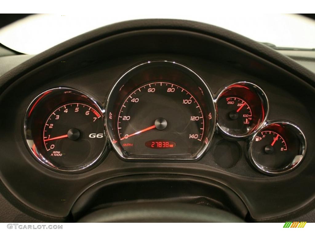 2007 G6 GT Convertible - Ivory White / Light Taupe photo #16