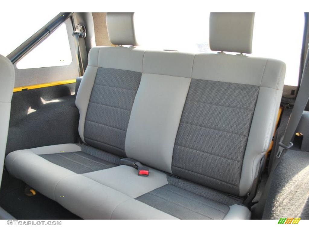 2008 Wrangler X 4x4 - Detonator Yellow / Dark Slate Gray/Medium Slate Gray photo #15