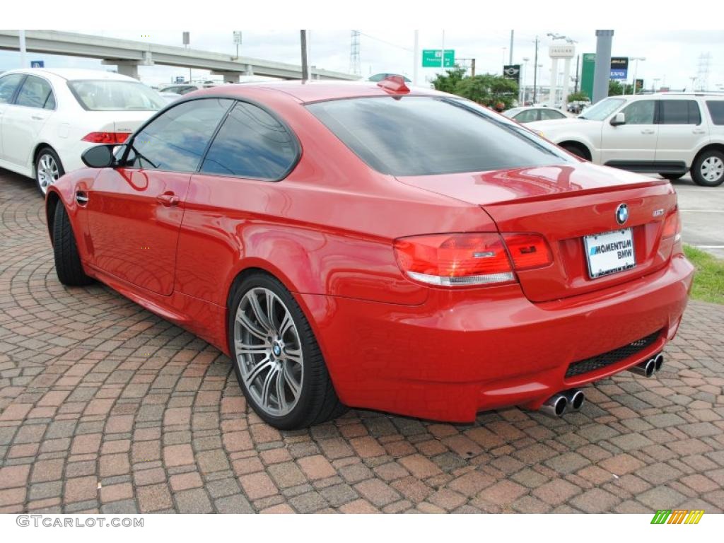 2008 M3 Coupe - Melbourne Red Metallic / Bamboo Beige photo #3