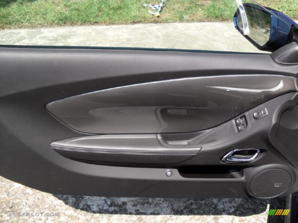 2011 Camaro SS/RS Coupe - Imperial Blue Metallic / Gray photo #9