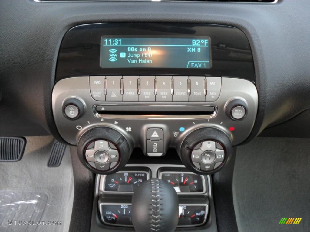 2011 Camaro SS/RS Coupe - Imperial Blue Metallic / Gray photo #13