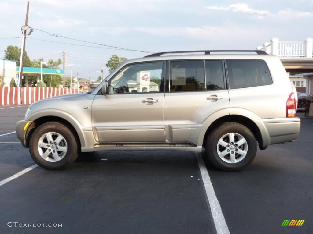 2005 Montero Limited 4x4 - Champagne Metallic / Tan photo #10