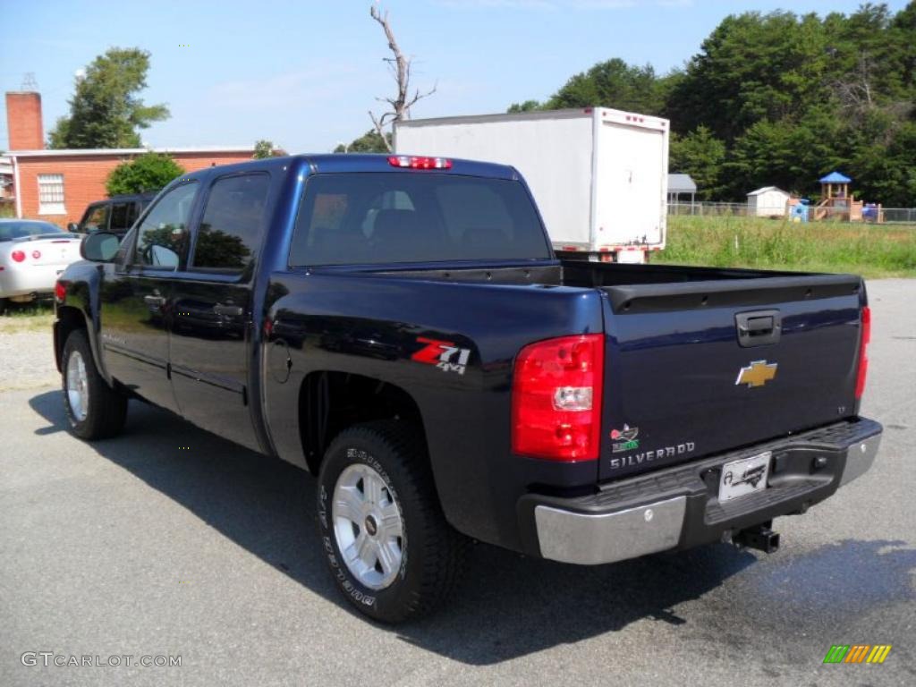 2010 Silverado 1500 LT Crew Cab 4x4 - Imperial Blue Metallic / Ebony photo #2