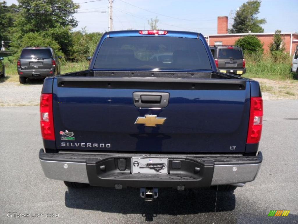 2010 Silverado 1500 LT Crew Cab 4x4 - Imperial Blue Metallic / Ebony photo #3