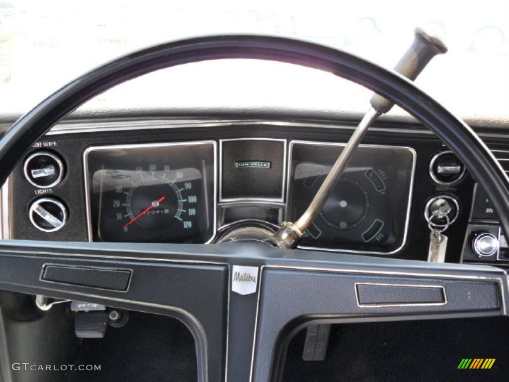 1968 Chevelle Malibu - Sequoia Green Metallic / Black photo #8