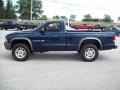 2002 Patriot Blue Pearl Dodge Dakota SXT Regular Cab 4x4  photo #12