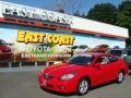 2007 Absolutely Red Toyota Solara SLE Coupe  photo #1